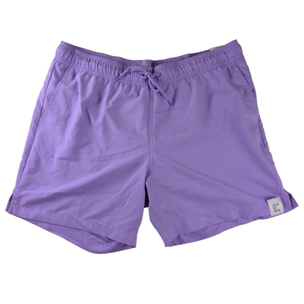 George Lavender Men's Swim Trunks Size Large 36/38x6" Swimsuit NWT